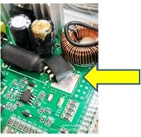 led tv repair bad mosfet