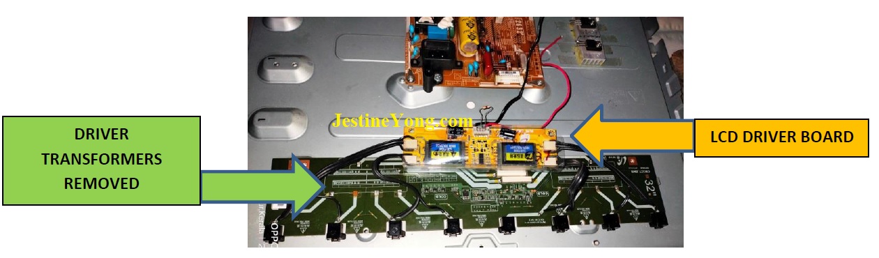 led tv voltage output