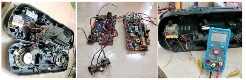 how to fix philips radio