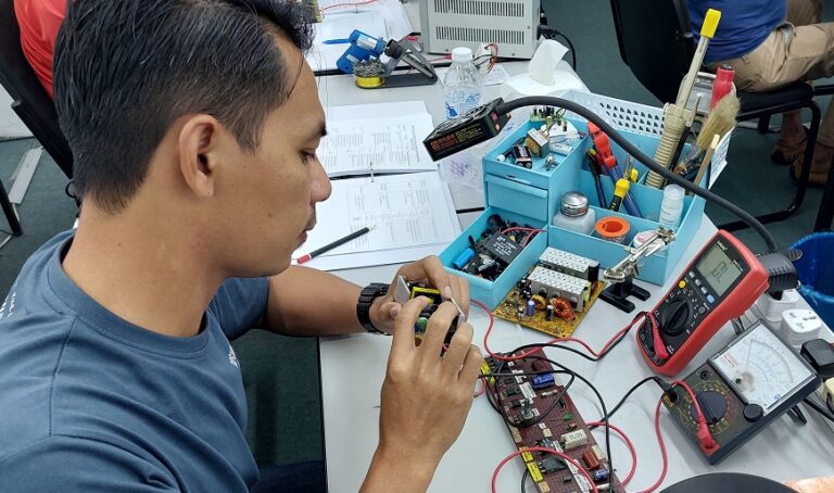 Completed Another Basic Electronics Repair Level 1 Course For 11 ...