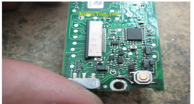A Broken SMD Power Switch On A Wireless Microphone Repaired ...