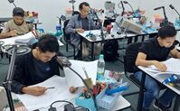 ctrm engineers attend electronics repair course