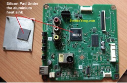 Toshiba 32P2400ZE LED TV no picture Blue Screen Fault repair