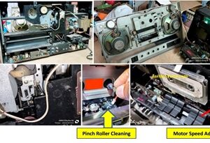 akai cassette deck repair