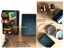 DC Adaptor Indicator Light Correction