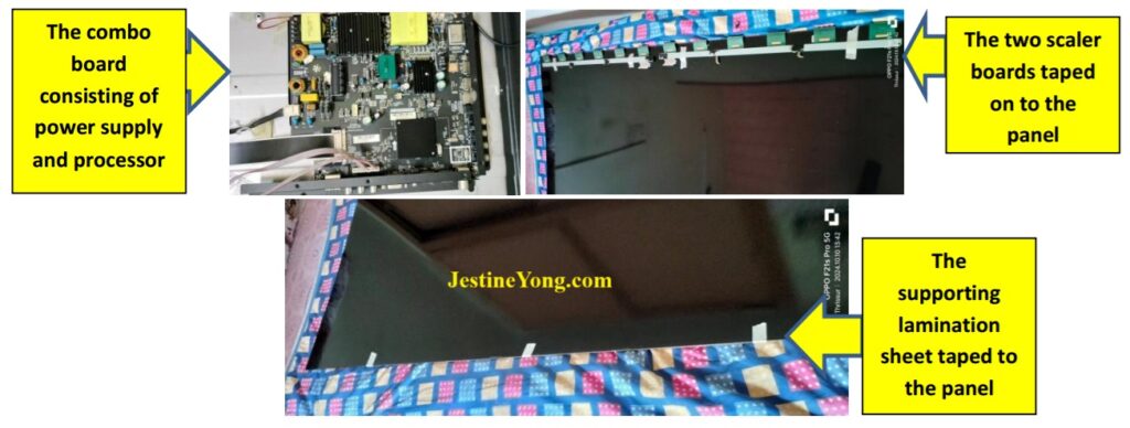 how to fix led tv screen