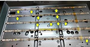 samsung led tv backlight repair