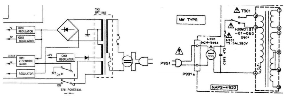 onkyo cd player schematic