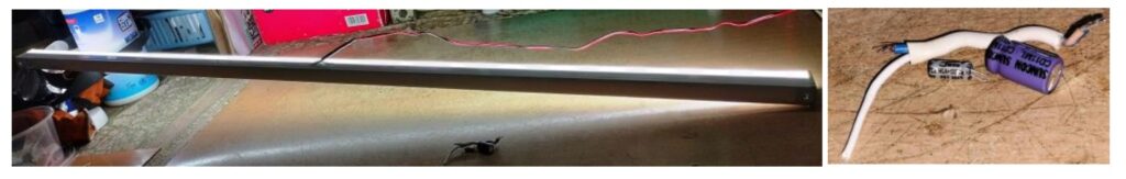 how to repair a broken led light