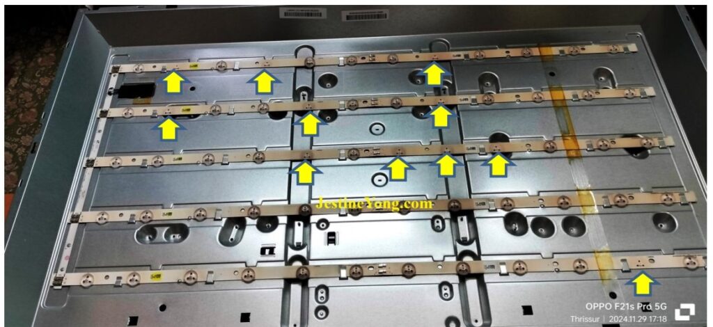 how to repair led tv backlight