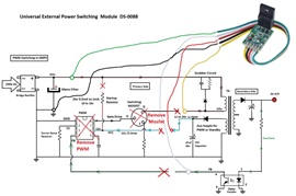 External Universal PWM Switching STR Power Module
