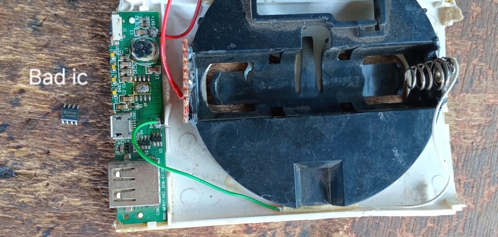 bad ic in power bank