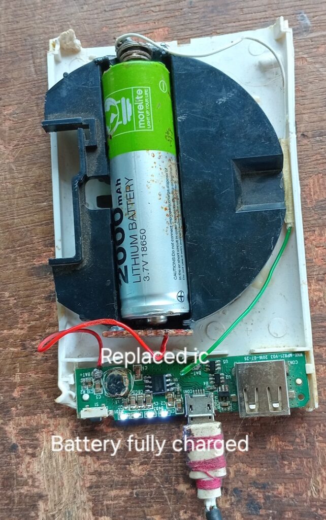 power bank repaired