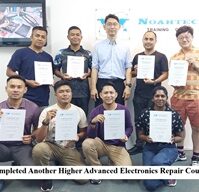 electronics repair course for korean student