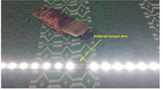 how to fix led light