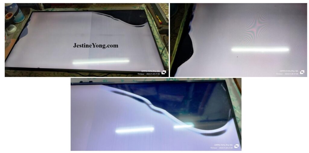 white led tv display repair