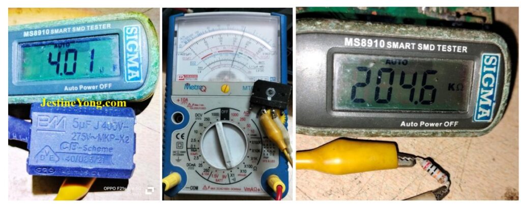 how to fix a broken induction cooker