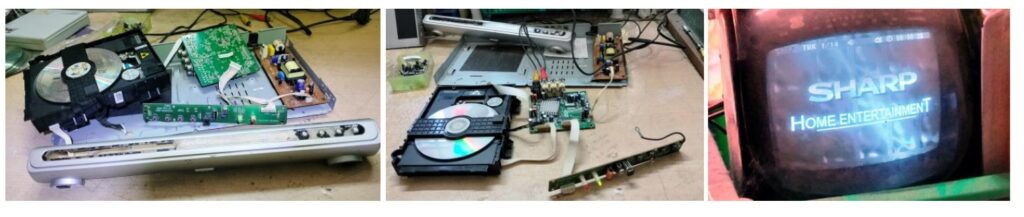 how to repair dvd player philips