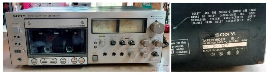 how to fix sony cassette deck