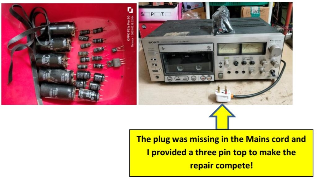 sony cassette deck maintenance