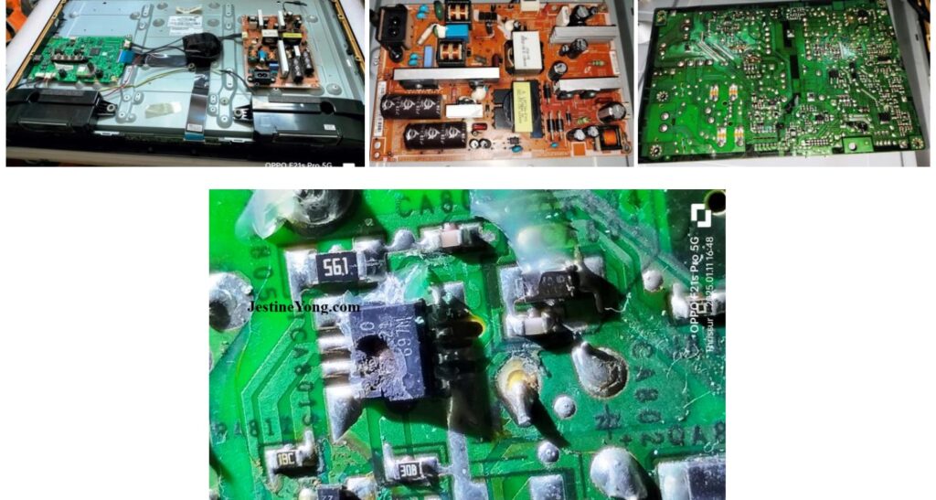 how to fix samsung led tv