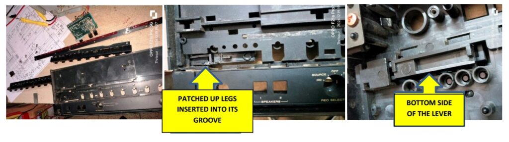 how to fix a broken marantz amplifier