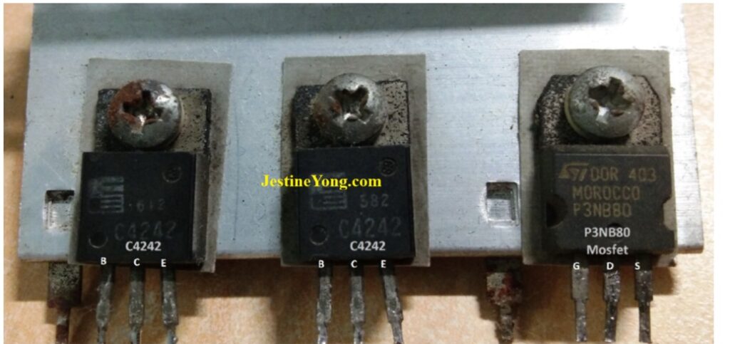 atx power transistor bad