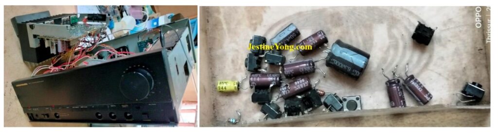 fixing marantx amplifier