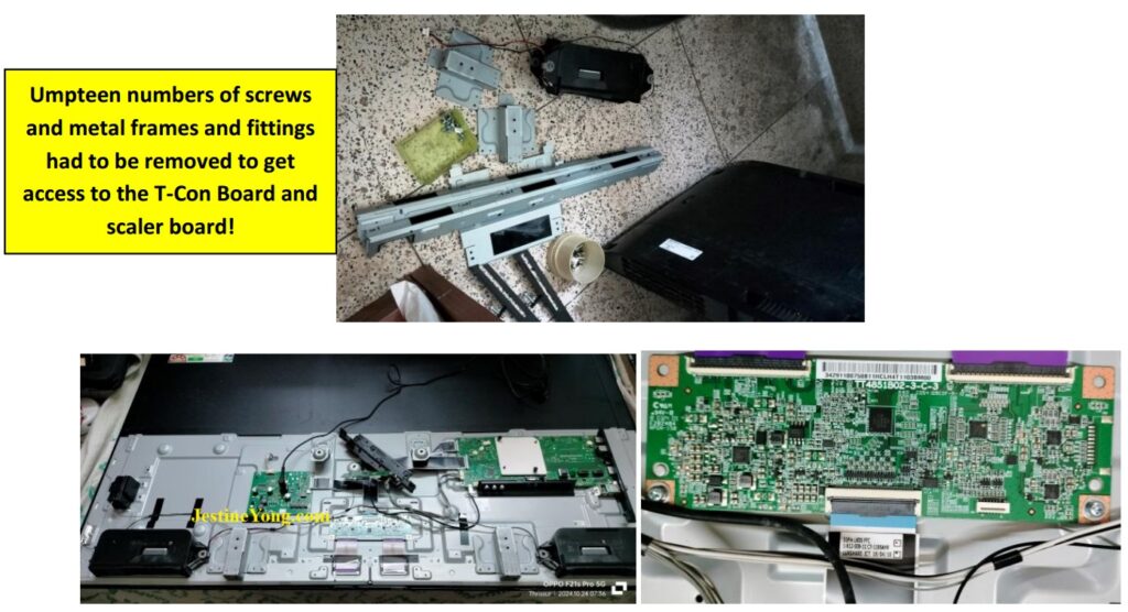 how to fix a broken samsung led tv