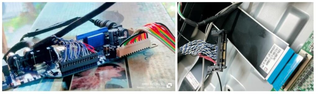 how to repair a broken led tv