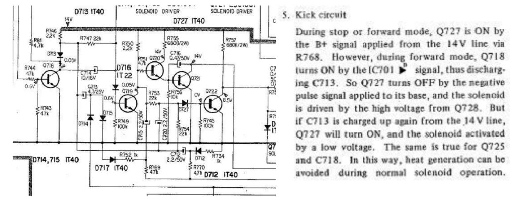 sony cassette deck schematic diagram
