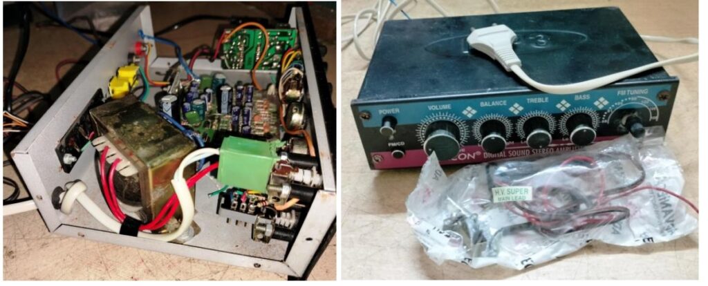 how to repair a car broken radio amp