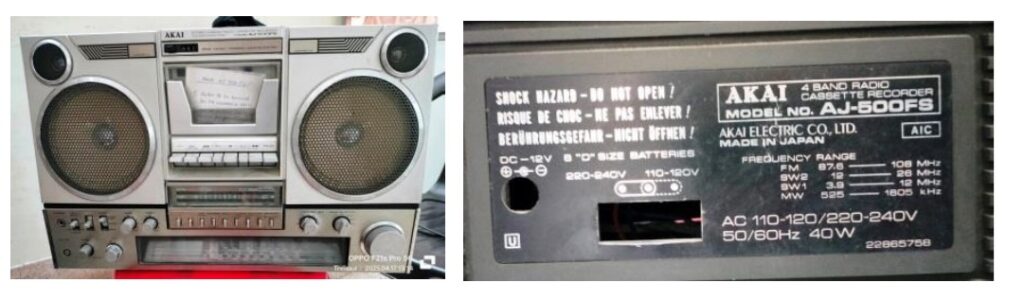 akai two in one repair