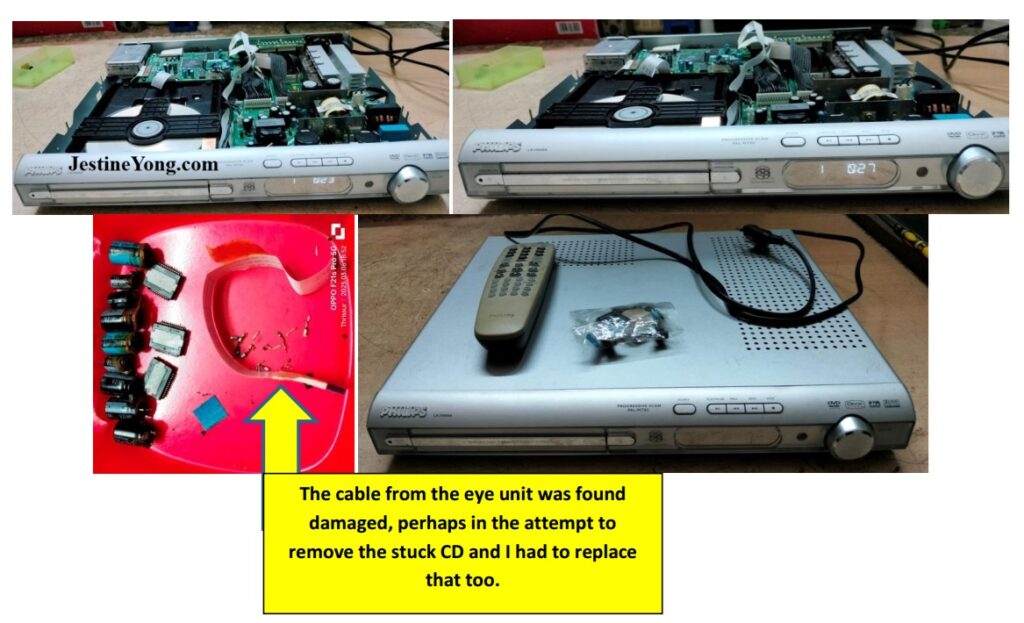 repairing and fixing dvd player