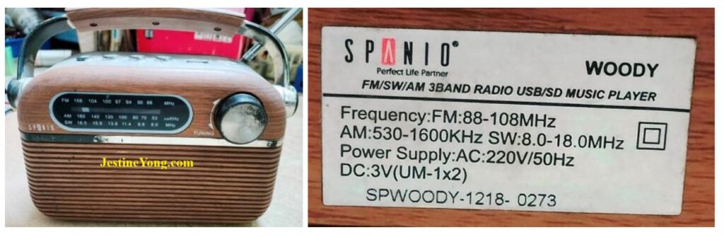 spanio wood radio repair