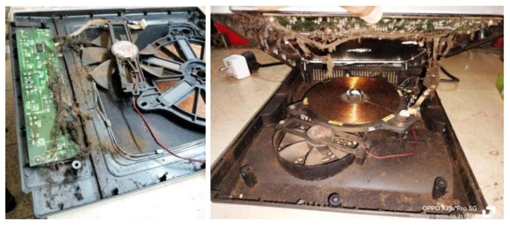 fixing prestige induction cooker