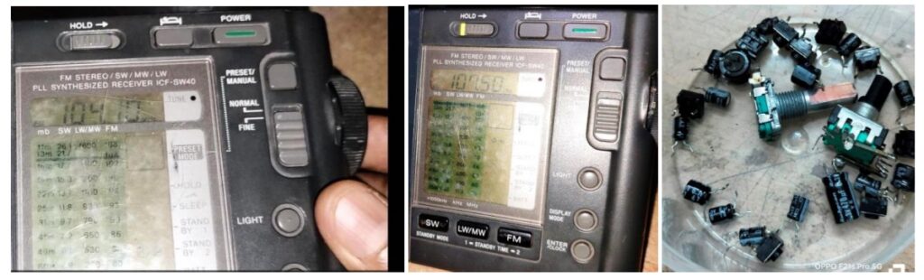how to fix a broken multiband radio