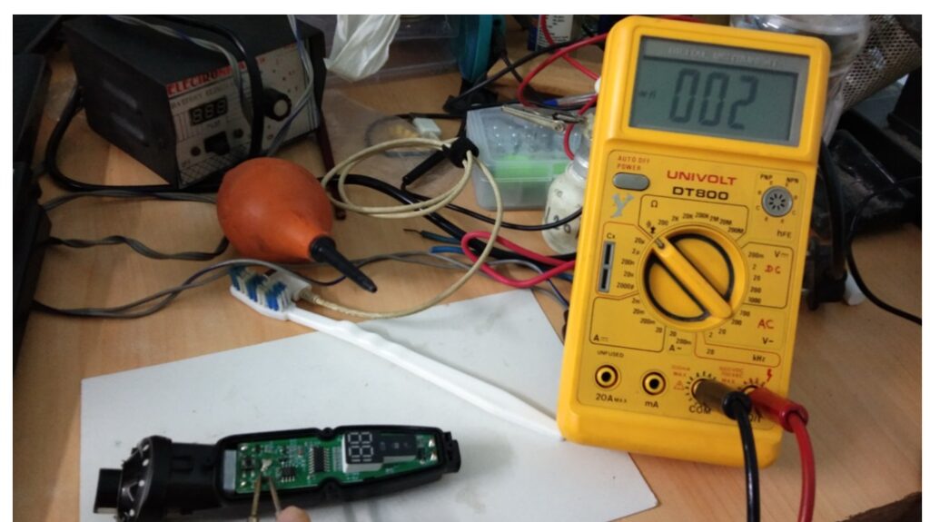 fixing a broken shaver