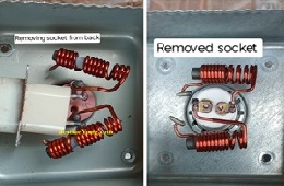 How To Change Magnetron Socket Of Microwave Oven