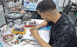 electronics repair course for saudi arabia student