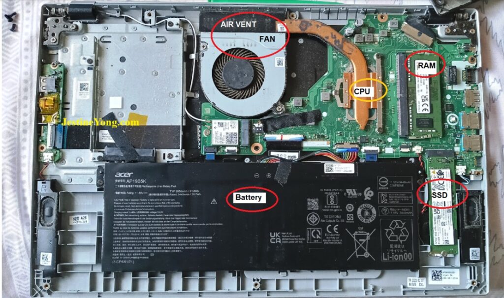 repairing acer laptop