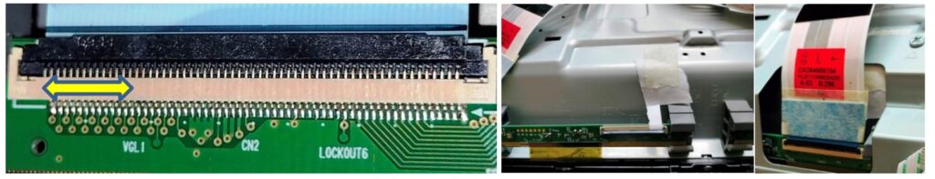 repairing lg led tv panel