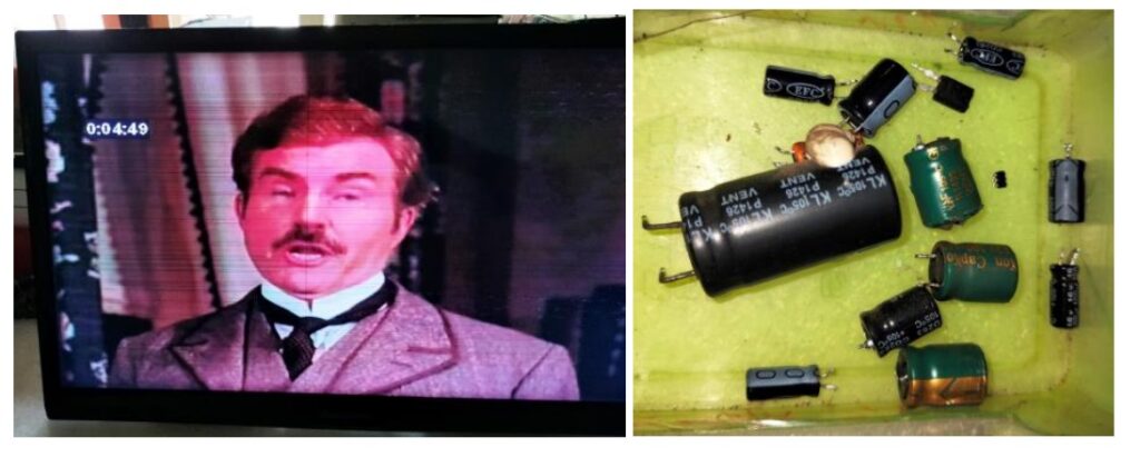 how to repair a broken panasonic led tv