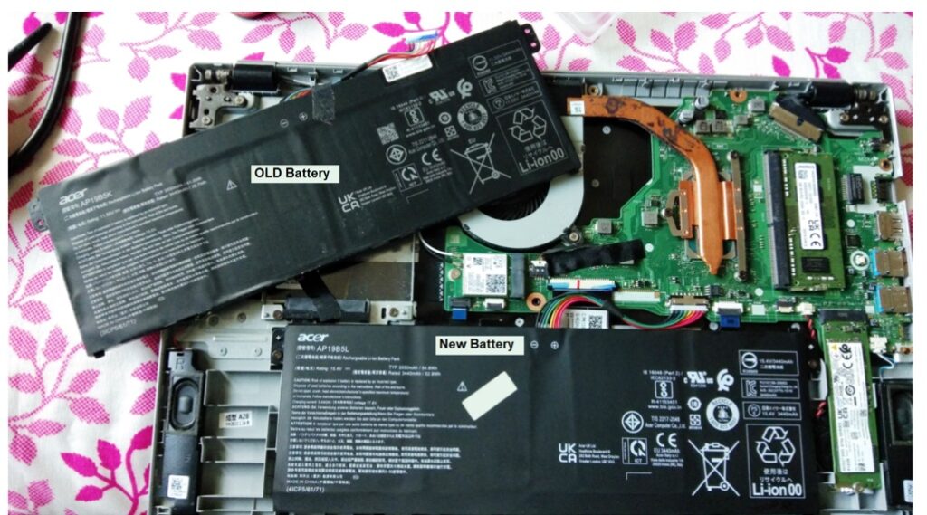 laptop battery status