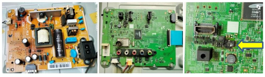 how to fix led tv
