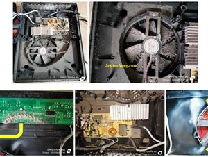 Coil Found Shorted In This Butterfly InductionCooker Model Power Hob Ivory 
