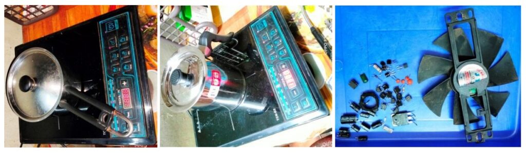 fixing induction cooker