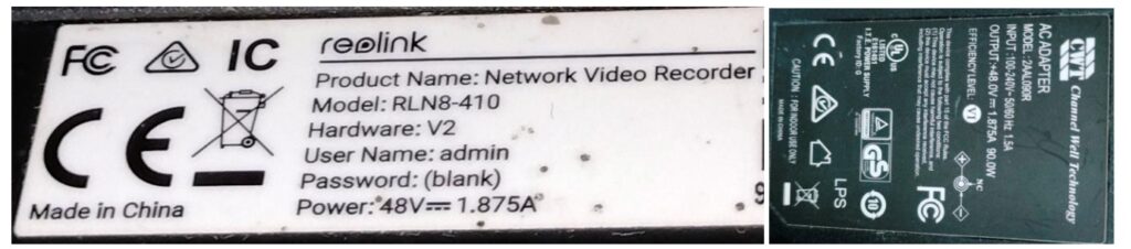 cctv power supply repair