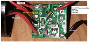 cob light torch repair