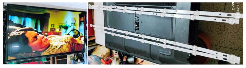 repairing a bad led tv backlight